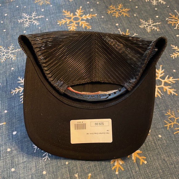 Southern Snap Co. Georgia State Flag Fish Trucker Hat Black NWT - Picture 4 of 6